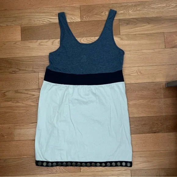 Lucca Couture Multicolor Mini Tank
Dress Large Sequin Hem Accent Girls L - Picture 2 of 7